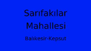 Sarıfakılar Mahallesi Thumbnail
