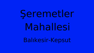 Şeremetler Mahallesi Thumbnail