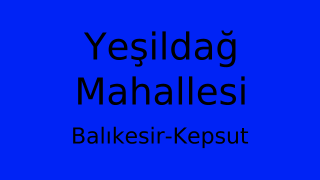 Yeşildağ Mahallesi Thumbnail