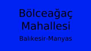 Bölceağaç Mahallesi Thumbnail