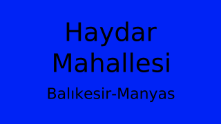 Haydar Mahallesi Thumbnail