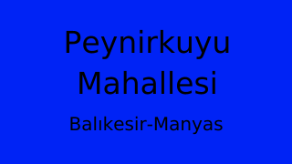 Peynirkuyu Mahallesi Thumbnail