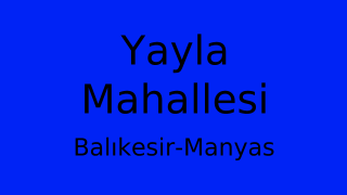 Yayla Mahallesi Thumbnail