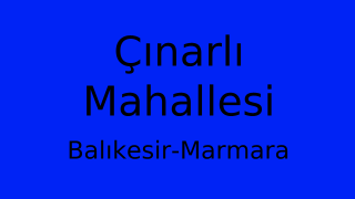 Çınarlı Mahallesi Thumbnail