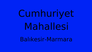 Cumhuriyet Mahallesi Thumbnail