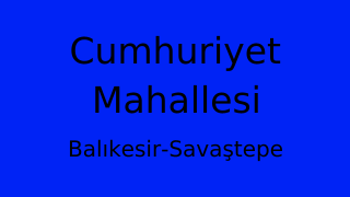 Cumhuriyet Mahallesi Thumbnail