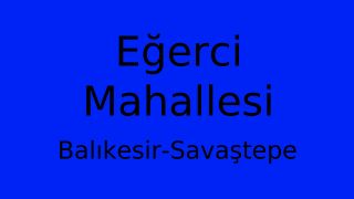 Eğerci Mahallesi Thumbnail
