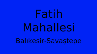 Fatih Mahallesi Thumbnail