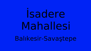 İsadere Mahallesi Thumbnail