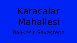 Karacalar Mahallesi Thumbnail