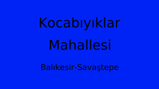 Kocabıyıklar Mahallesi Thumbnail