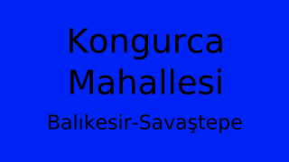 Kongurca Mahallesi Thumbnail