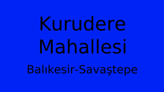 Kurudere Mahallesi Thumbnail