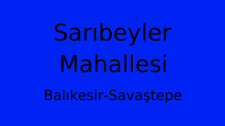 Sarıbeyler Mahallesi Thumbnail