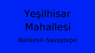 Yeşilhisar Mahallesi Thumbnail