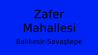 Zafer Mahallesi Thumbnail