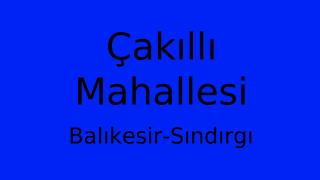 Çakıllı Mahallesi Thumbnail