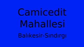 Camicedit Mahallesi Thumbnail