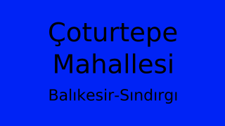 Çoturtepe Mahallesi Thumbnail