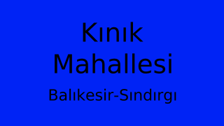 Kınık Mahallesi Thumbnail