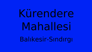 Kürendere Mahallesi Thumbnail