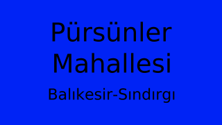 Pürsünler Mahallesi Thumbnail