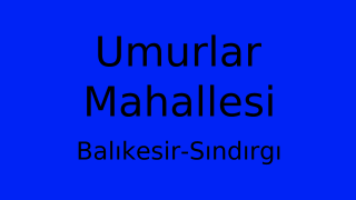 Umurlar Mahallesi Thumbnail