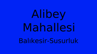 Alibey Mahallesi Thumbnail