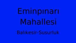 Eminpınarı Mahallesi Thumbnail