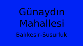 Günaydın Mahallesi Thumbnail