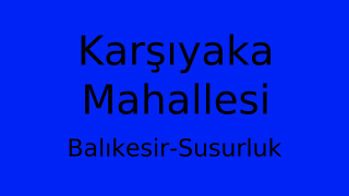 Karşıyaka Mahallesi Thumbnail