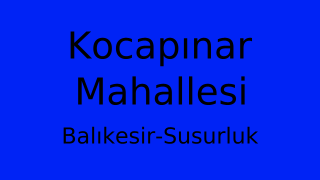 Kocapınar Mahallesi Thumbnail
