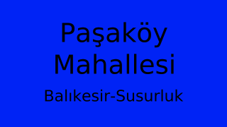 Paşaköy Mahallesi Thumbnail
