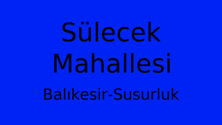 Sülecek Mahallesi Thumbnail
