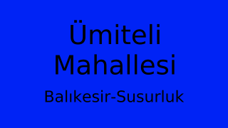Ümiteli Mahallesi Thumbnail