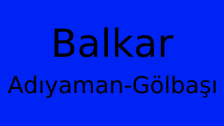 Balkar, Gölbaşı, Adıyaman Thumbnail