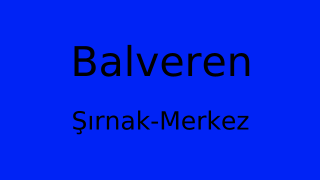 Balveren, Merkez, Şırnak Thumbnail