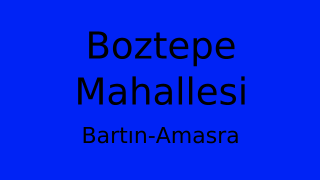 Boztepe Mahallesi Thumbnail