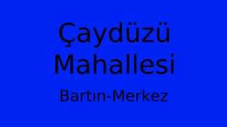 Çaydüzü Mahallesi Thumbnail