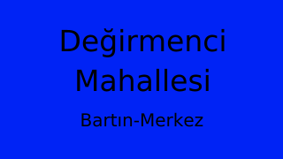 Değirmenci Mahallesi Thumbnail