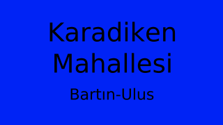 Karadiken Mahallesi Thumbnail