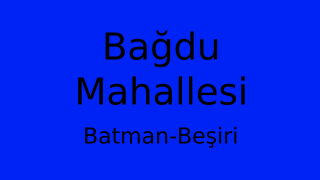 Bağdu Mahallesi Thumbnail