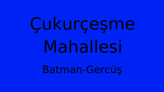 Çukurçeşme Mahallesi Thumbnail
