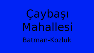 Çaybaşı Mahallesi Thumbnail