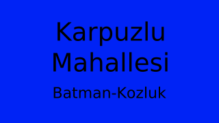 Karpuzlu Mahallesi Thumbnail