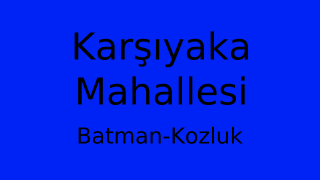 Karşıyaka Mahallesi Thumbnail