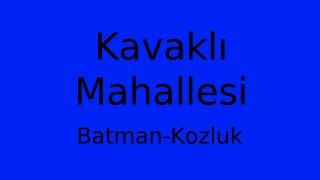 Kavaklı Mahallesi Thumbnail
