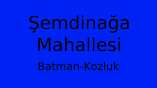 Şemdinağa Mahallesi Thumbnail