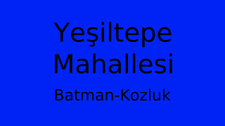 Yeşiltepe Mahallesi Thumbnail
