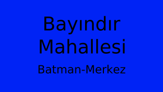 Bayındır Mahallesi Thumbnail